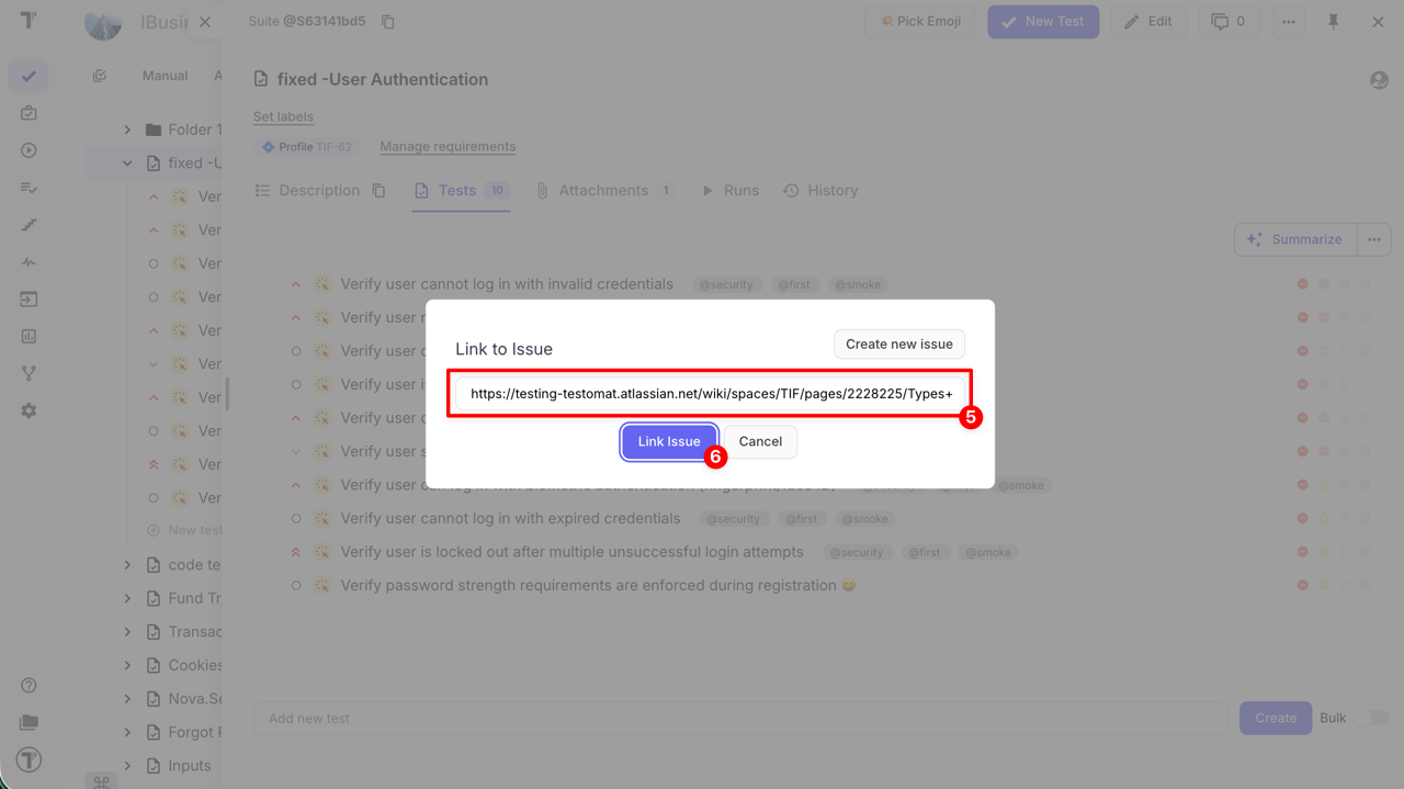 Linked External Issue